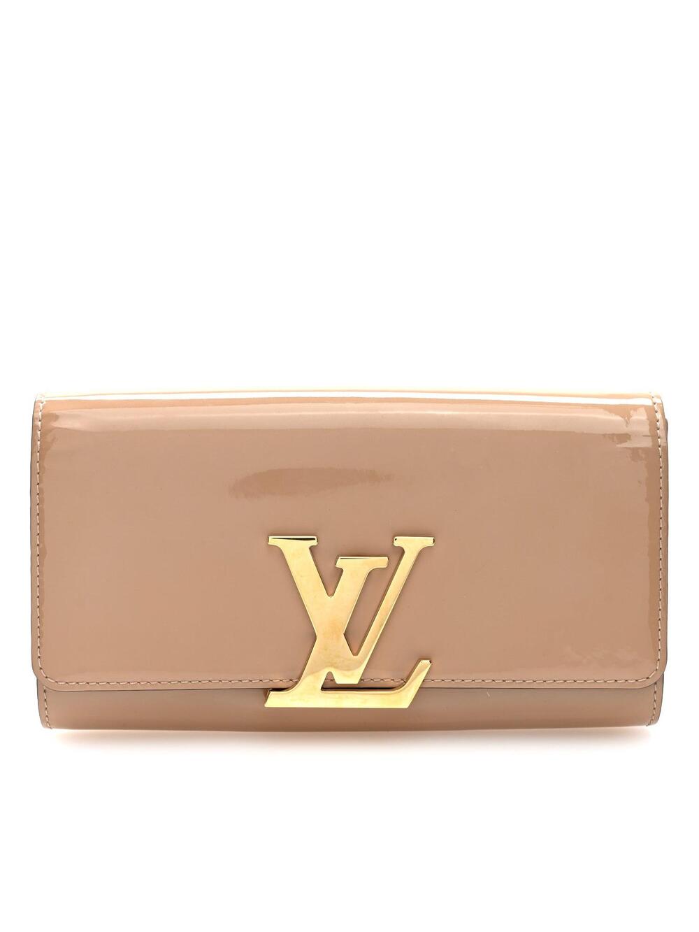 Louis Vuitton Patent Louise Wallet Dune #368141L59B